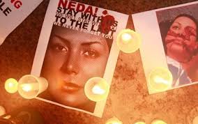 Neda Agha Soltan was shot dead