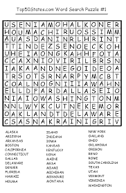 printable word search