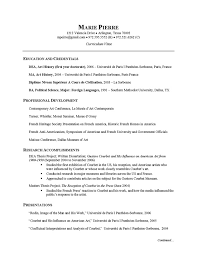 cv example