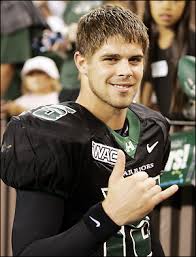 quarterback Colt Brennan.