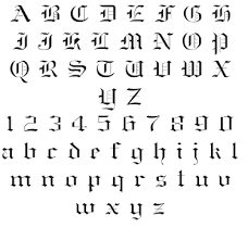 old english fonts