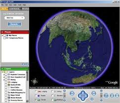 google earth map