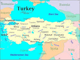 turkey map