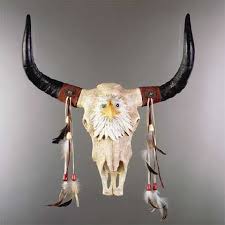 bull skulls