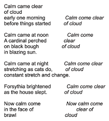 peace poem