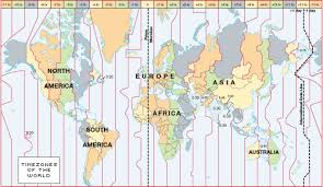 World Time Zones and Time Zone