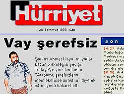 Peki ya Hürriyet özür dileyecek mi?