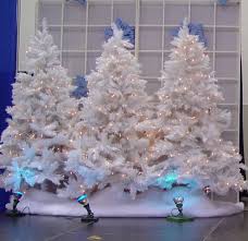 white christmas tree