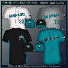 Miami Marlins Uniform Set by