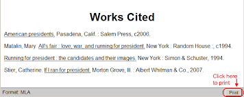 example of a bibliography