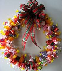 candy wreath