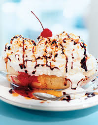 banana split dessert