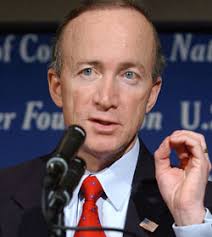 Mitch Daniels that focuses on