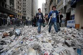 along the Canyon of Heroes