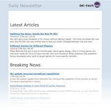 newsletter example