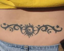 sun moon and star tattoo
