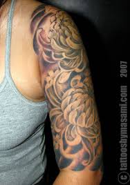 japanese chrysanthemum tattoo
