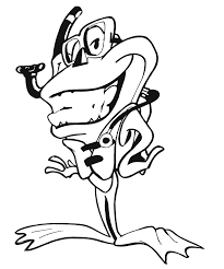 frog coloring sheets