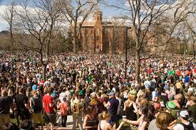 Annually, on 4/20, at 4:20