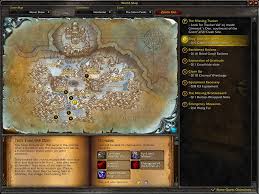 world of warcraft quest maps