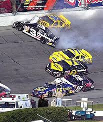 driver Dale Earnhardt in