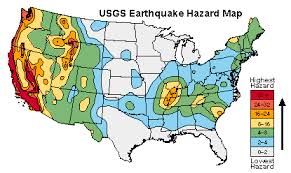 USGS Earthquake Hazard Map