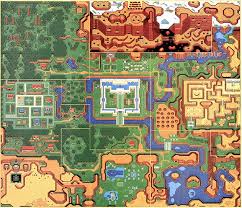 legend of zelda map