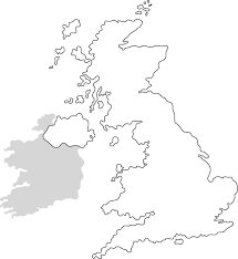 england map outline