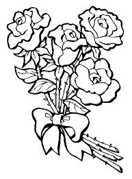 roses coloring pages