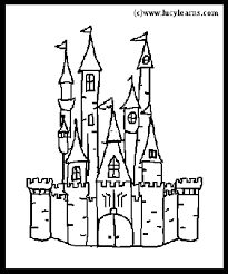 medieval colouring pictures