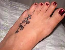 tattooed foot