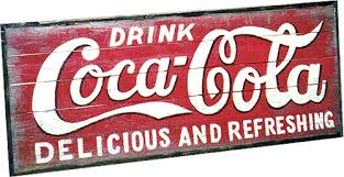 coca cola sign