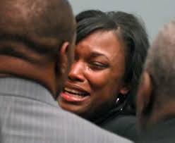 Carla Hughes at her conviction