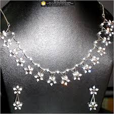 diamond necklace set