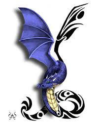 cute dragon tattoo