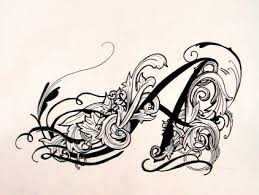 letter j tattoo designs