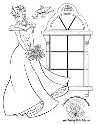princess coloring sheets