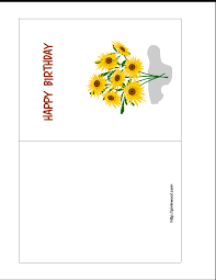 printable birthday card