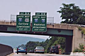 the Pa 283/230/Pa Turnpike