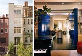 The brownstone structure may