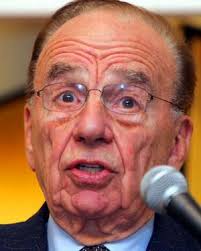 Media Moguls Rupert Murdoch,