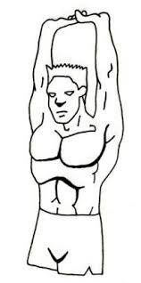 upper back stretches