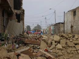 from Peru earthquake 2007