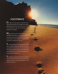 footsteps poem