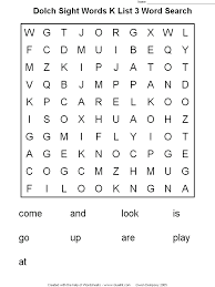 word search printable