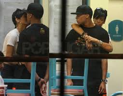 chris brown kissing ciara