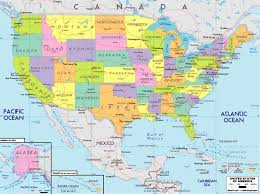 political map