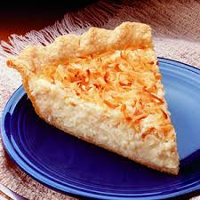 coconut custard pie