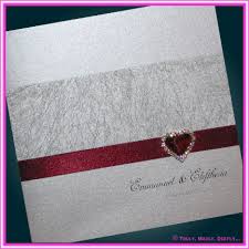 silver wedding invitations