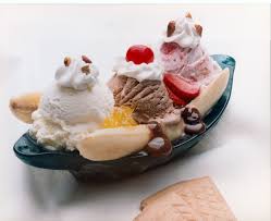 banana split dessert